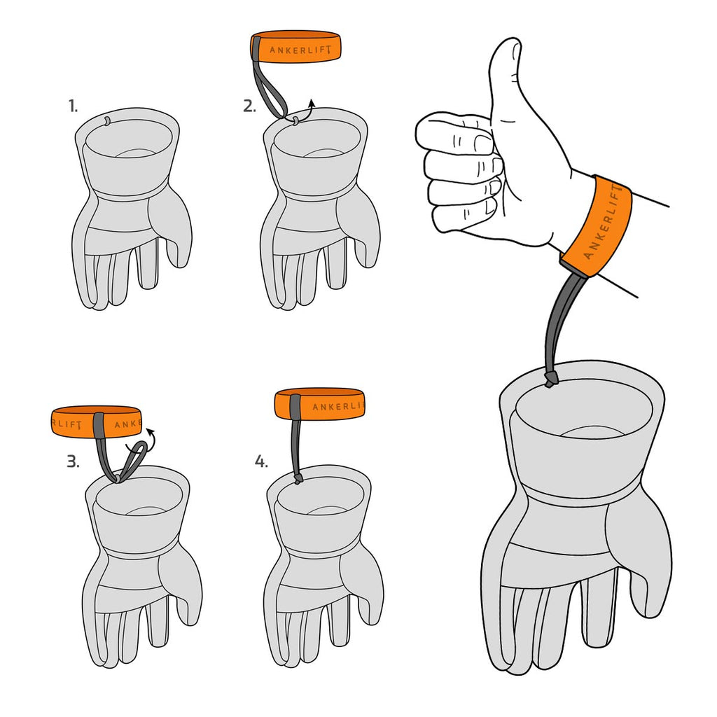 danrho handschuh lift n punch ANKERLIFT® Handschuh-Schlaufen