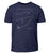 "Snowboard" Kinder T-Shirt in der Farbe Navy von ANKERLIFT
