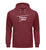 "Need a lift?" Unisex Organic Hoodie in Farbe Burgundy-ANKERLIFT