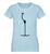 "ANKERLIFT" Damen Organic Shirt in der Farbe Sky Blue - ANKERLIFT