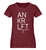 "ANKRLFT" Damen Organic Shirt in der Farbe Burgundy - ANKERLIFT