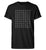 "Schneeflocke" Herren RollUp Shirt in der Farbe Black auf weißem Hintergrung von ANKERLIFT