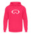 "Skibrille" Unisex Hoodie in der Farbe Hot Pink von ANKERLIFT für Wintersportler