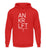 "ANKRLFT" Unisex Hoodie in der Farbe Fire Red von ANKERLIFT für Wintersportler