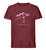 "Bergspitzen" Herren Organic Shirt in der Farbe Burgundy von ANKERLIFT