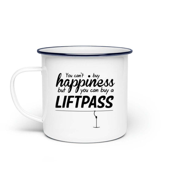 ANKERLIFT_Emaille_Tasse_weiss_Hapiness