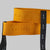 Detailansicht von ANKERLIFT Schlaufen für Handschuhe in orange.