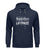 "Liftpass" Unisex Organic Hoodie in Farbe French Navy-ANKERLIFT