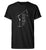 "Fest verankert" Herren RollUp Shirt in der Farbe Black auf weißem Hintergrung von ANKERLIFT