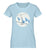 "Winterkreis" Damen Organic Shirt in der Farbe Sky Blue - ANKERLIFT