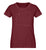 "Quadrat" Damen Organic Shirt in der Farbe Burgundy - ANKERLIFT