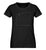 "Quadrat" Damen Organic Shirt in der Farbe Black - ANKERLIFT