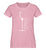 "Eat Sleep Lift" Damen Organic Shirt in der Farbe Cotton Pink - ANKERLIFT