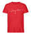 "Herzschlag" Herren Organic Shirt in der Farbe Red von ANKERLIFT