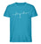 "Herzschlag" Herren Organic Shirt in der Farbe Azure von ANKERLIFT