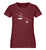 "Sesselbahn" Damen Organic Shirt in der Farbe Burgundy - ANKERLIFT