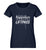 "Liftpass" Damen Organic Shirt in der Farbe French Navy - ANKERLIFT