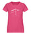 "Bergspitzen" Damen Organic Shirt in der Farbe Pink Punch - ANKERLIFT