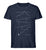 "Spuren" Herren Organic Shirt in der Farbe French Navy von ANKERLIFT