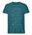 "Spuren" Herren Organic Shirt in der Farbe Ocean Depth von ANKERLIFT