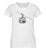 "Gondelbahn" Damen Organic Shirt in der Farbe White - ANKERLIFT