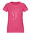 "Fest verankert" Damen Organic Shirt in der Farbe Pink Punch - ANKERLIFT