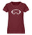 "Skibrille" Damen Organic Shirt in der Farbe Burgundy - ANKERLIFT