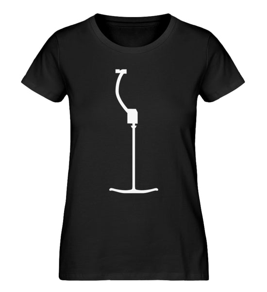 "ANKERLIFT" Damen Organic Shirt in der Farbe Black - ANKERLIFT