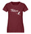 "Winterparadies" Damen Organic Shirt in der Farbe Burgundy - ANKERLIFT
