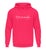 "Bergkette" Unisex Hoodie in der Farbe Hot Pink von ANKERLIFT für Wintersportler