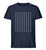 "Schneeflocke" Herren Organic Shirt in der Farbe French Navy von ANKERLIFT