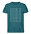 "Schneeflocke" Herren Organic Shirt in der Farbe Ocean Depth von ANKERLIFT
