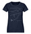 "Snowboard" Damen Organic Shirt in der Farbe French Navy - ANKERLIFT