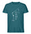 "Fest verankert" Herren Organic Shirt in der Farbe Ocean Depth von ANKERLIFT