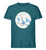 "Winterkreis" Herren Organic Shirt in der Farbe Ocean Depth von ANKERLIFT