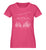 "Winterwald" Damen Organic Shirt in der Farbe Pink Punch - ANKERLIFT
