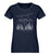"Winterwald" Damen Organic Shirt in der Farbe French Navy - ANKERLIFT