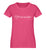"Bergkette" Damen Organic Shirt in der Farbe Pink Punch - ANKERLIFT