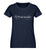 "Bergkette" Damen Organic Shirt in der Farbe French Navy - ANKERLIFT