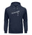 "Paradise" Unisex Organic Hoodie in Farbe French Navy-ANKERLIFT