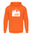 "I must go" Unisex Hoodie in der Farbe Orange Crush von ANKERLIFT für Wintersportler