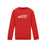 "Evolution" Kinder Sweatshirt in der Farbe Fire Red von ANKERLIFT