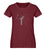 "Abschlepper" Damen Organic Shirt in der Farbe Burgundy - ANKERLIFT