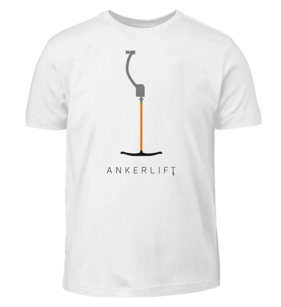 "ANKERLIFT BUNT" Kinder T-Shirt in der Farbe White von ANKERLIFT