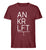 "ANKRLFT" Herren Organic Shirt in der Farbe Burgundy von ANKERLIFT