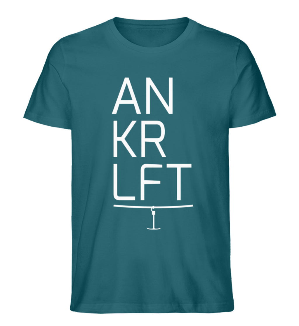 "ANKRLFT" Herren Organic Shirt in der Farbe Ocean Depth von ANKERLIFT