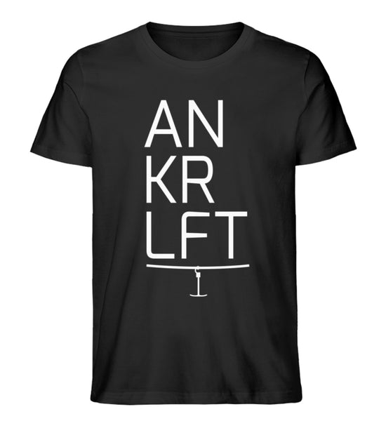 "ANKRLFT" Herren Organic Shirt in der Farbe Black von ANKERLIFT