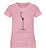 "ANKERLIFT SCHWARZ" Damen Organic Shirt in der Farbe Cotton Pink - ANKERLIFT