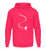 "Boarderline" Unisex Hoodie in der Farbe Hot Pink von ANKERLIFT für Wintersportler