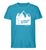 "I must go" Herren Organic Shirt in der Farbe Azure von ANKERLIFT